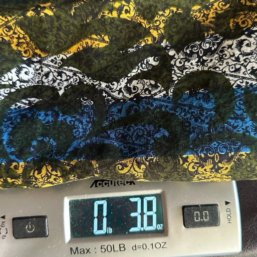 Vtg Retro Hawaiian Tropical Floral Clothing Craft Upholstery Fabric 1+ Yards